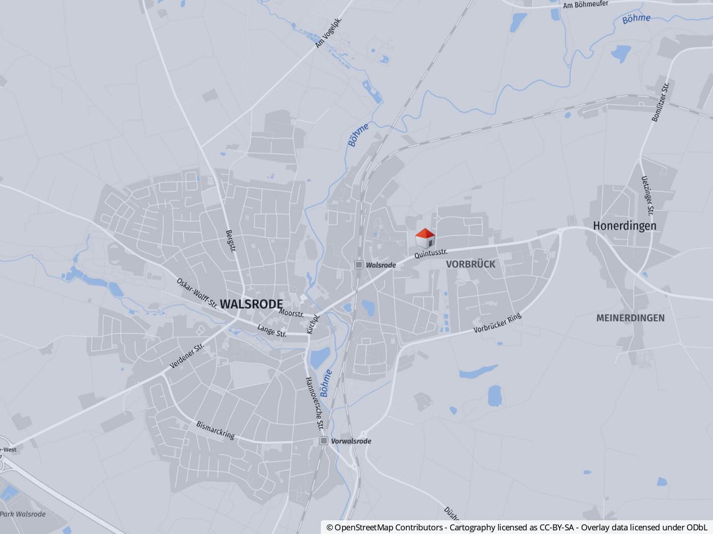 Geolyzer Kartenausschnitt