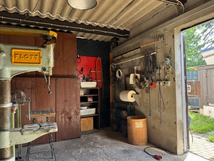 Garage innen
