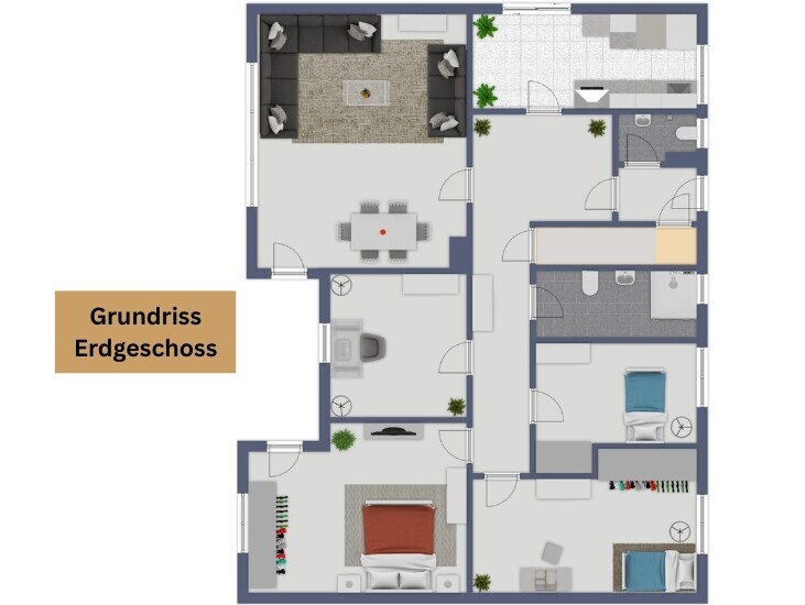 Grundriss Erdgeschoss