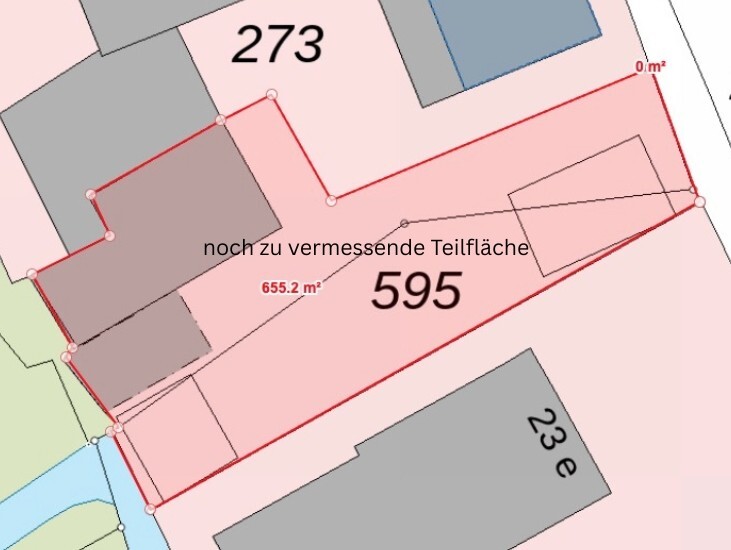 zu vermessende Teilfläche