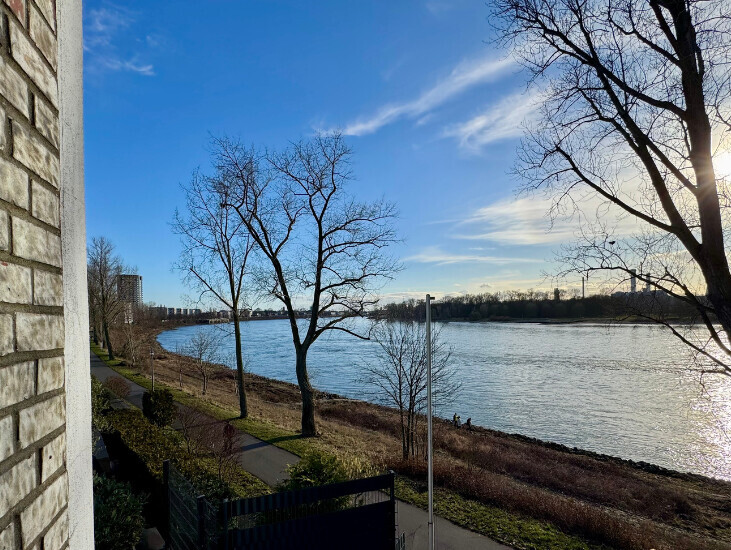 Blick stadteinwärts