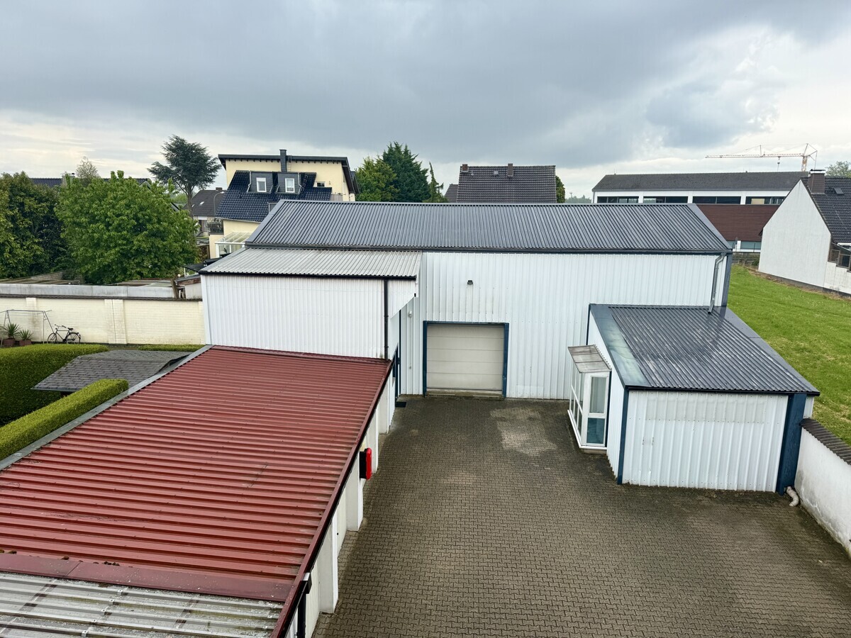 Außenansicht Halle