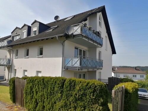 Ansicht Rückseite- Balkon