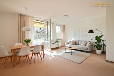 Wohn-/Esszimmer mit Gestaltungsidee