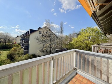 Blick vom Balkon