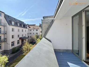 Blick zum ruhigen Innenhof