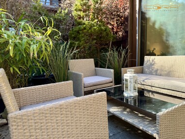 Loungige Terrasse