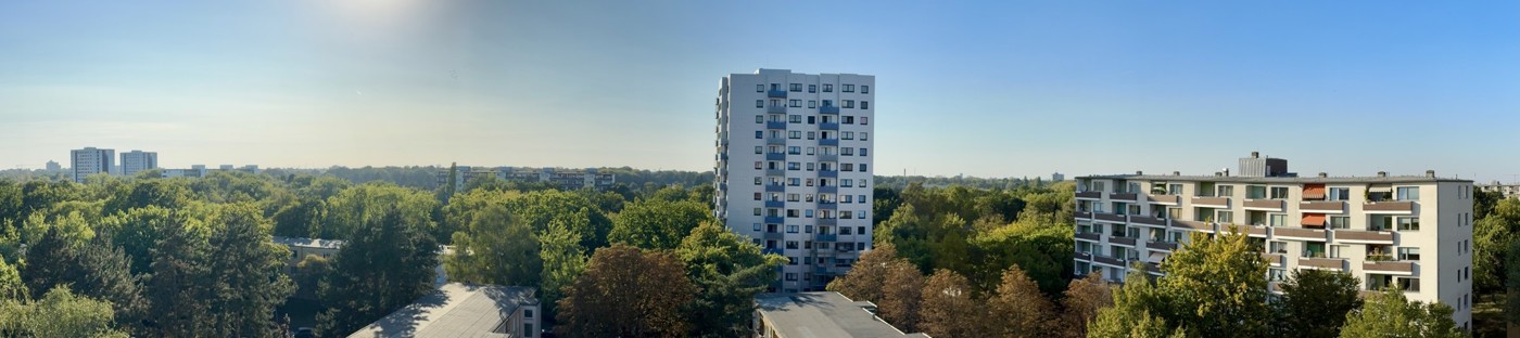 Die Aussicht nach Westen