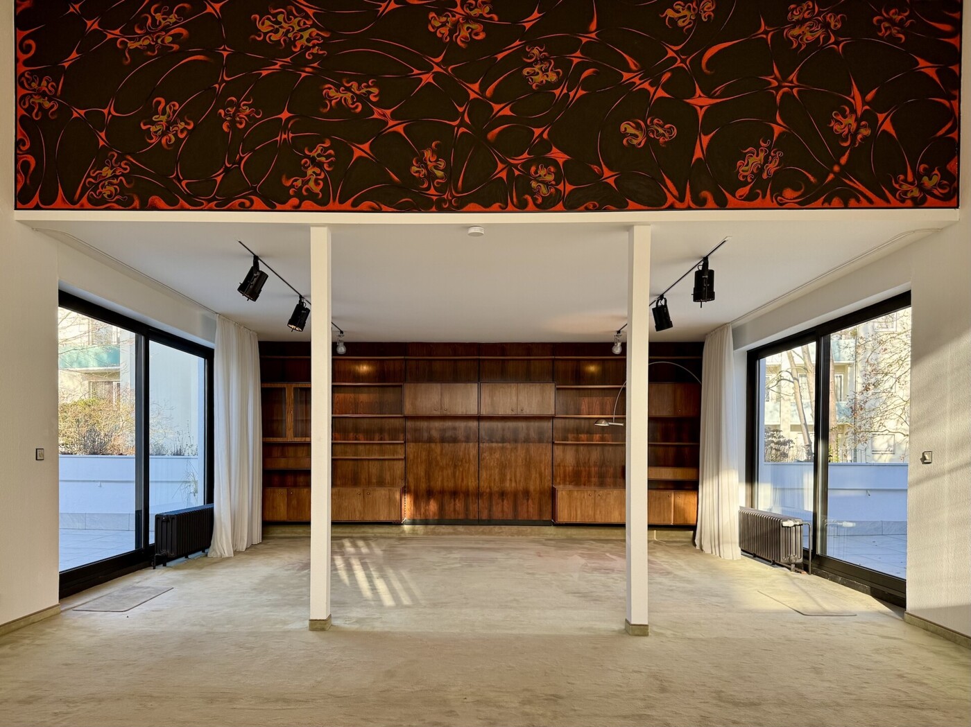 Der Wohn-/Essbereich