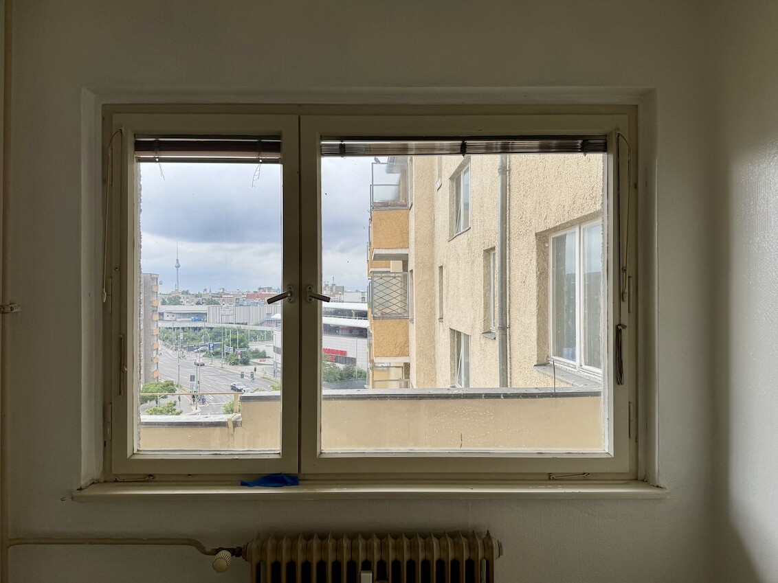 Der Schlafzimmerausblick