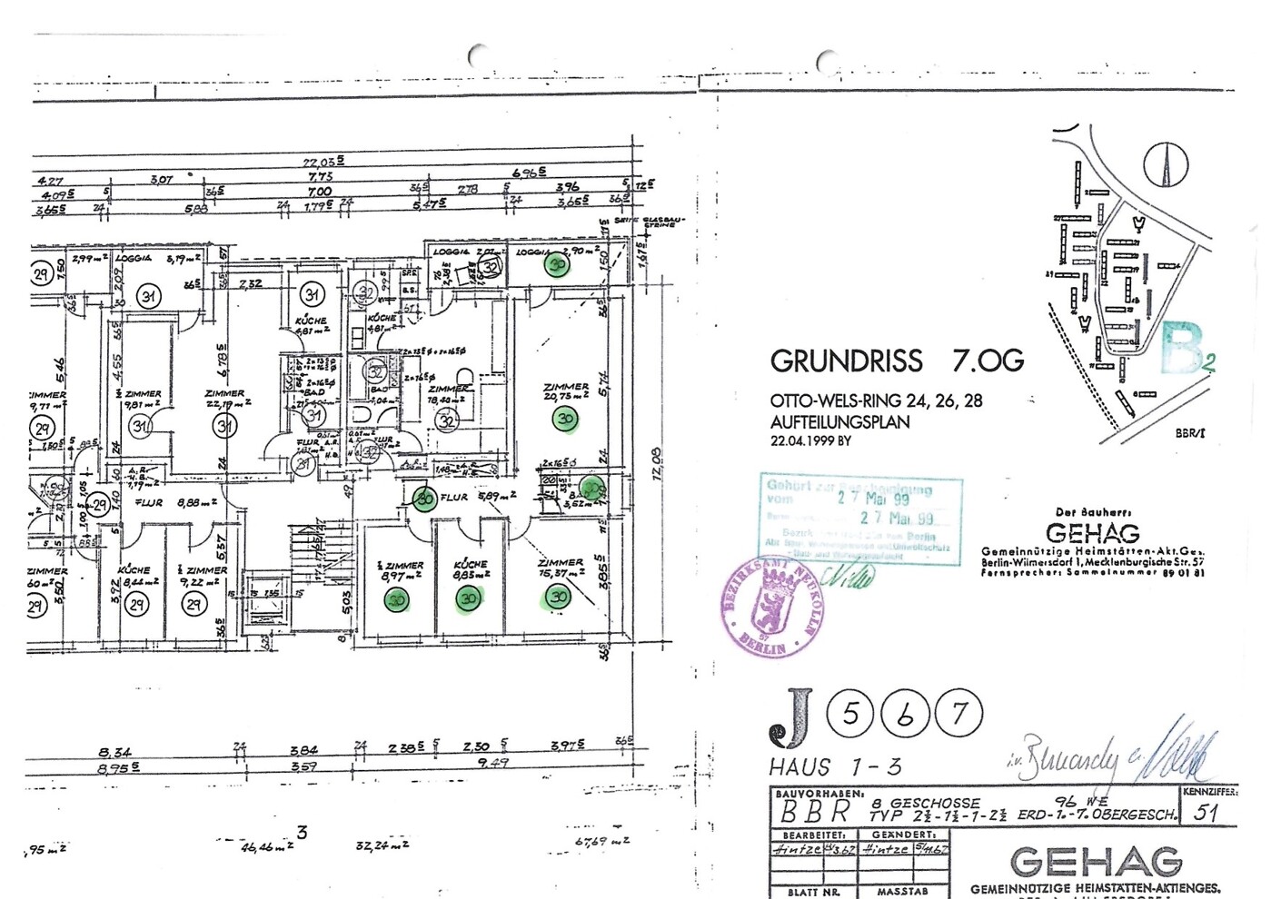 1999-05-27 Grundriss