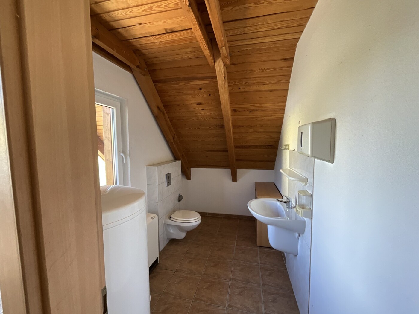 Das WC im OG