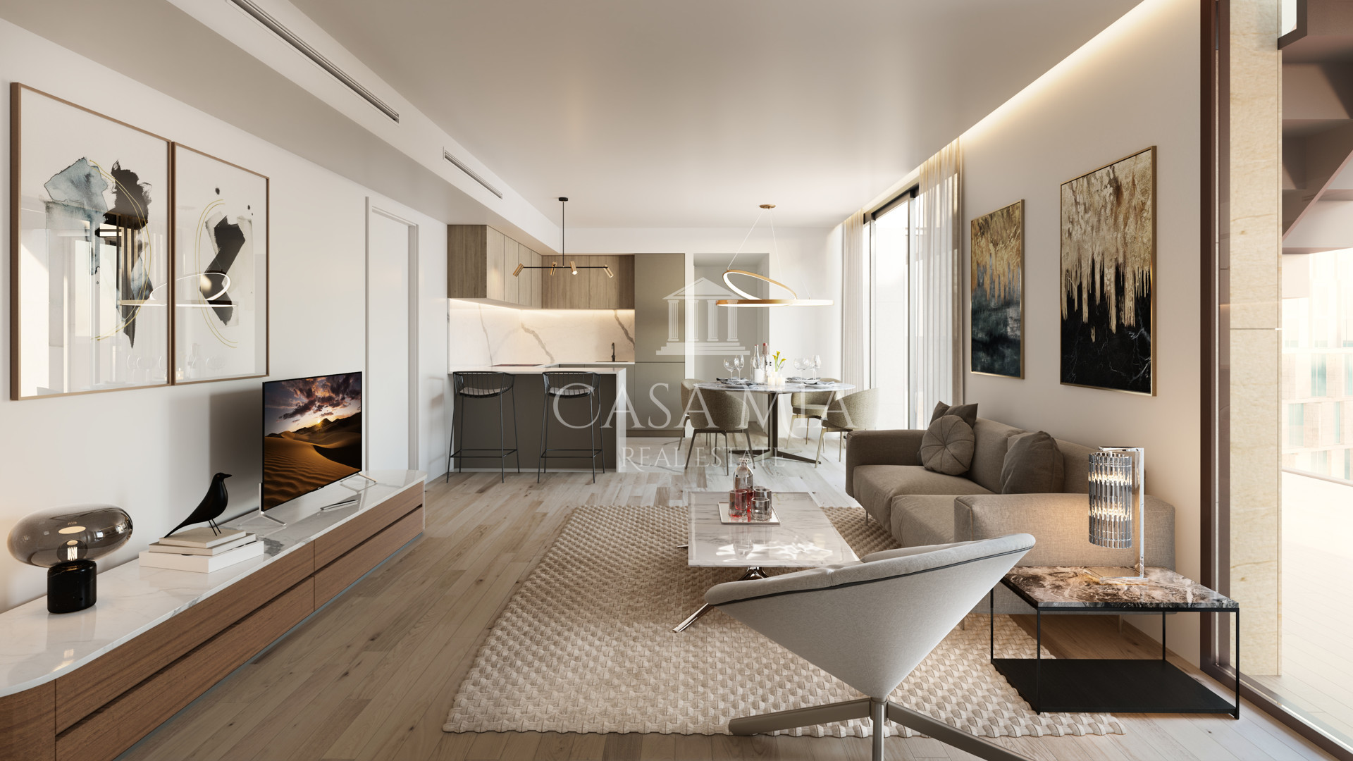 High quality new build apartment in the heart of Palma, Santa Catalina - Palma