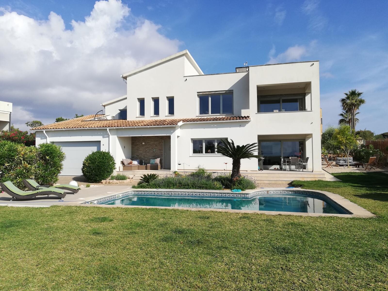 Freistehendes Einfamilienhaus mit Pool und tollem Meerblick in Llucmajor - Sa Torre Ref 2867