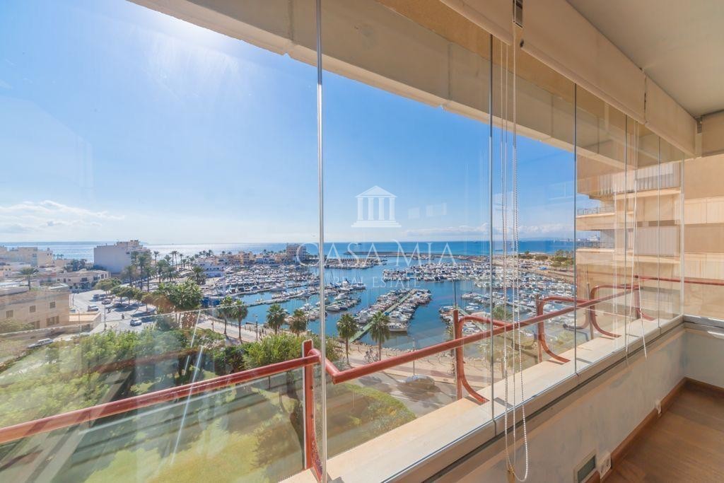 Mieszkanie z widokiem na morze w Portixol, Palma