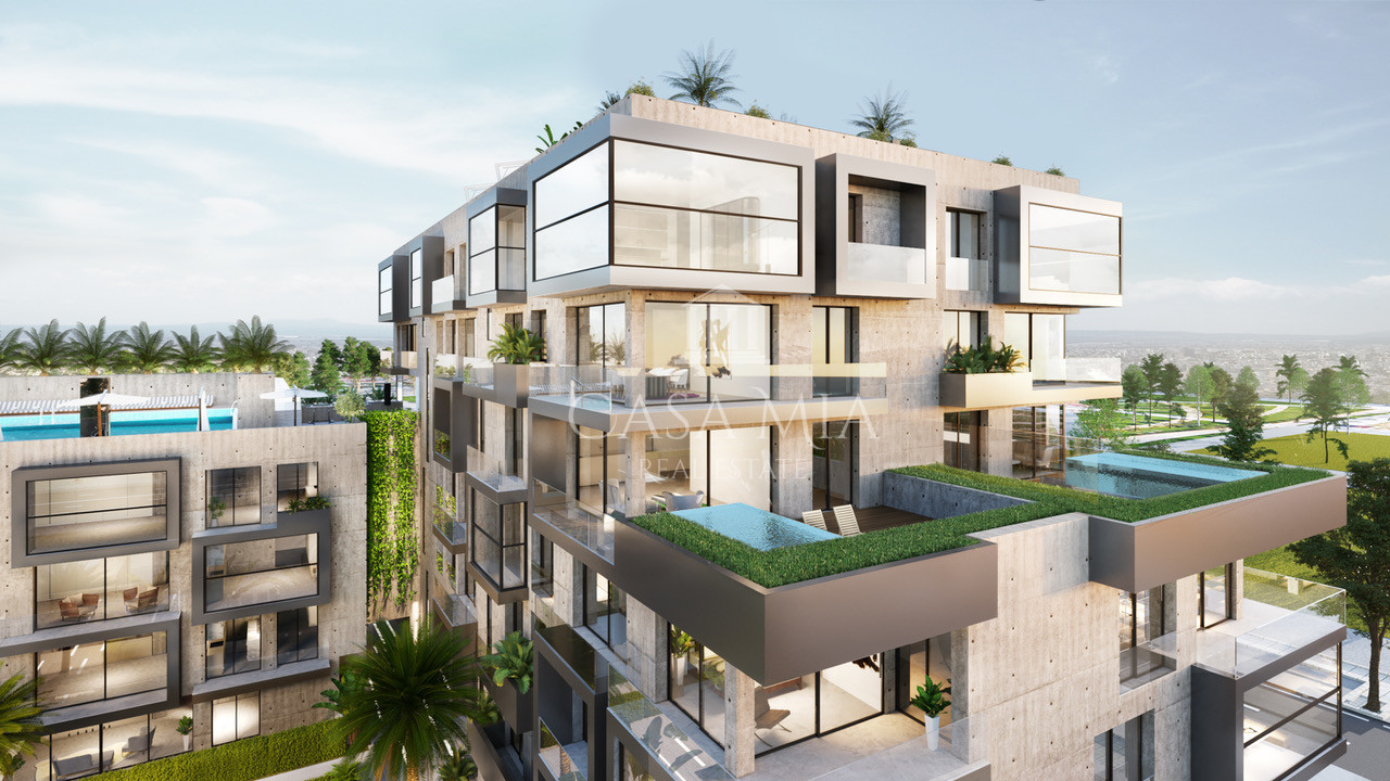 Modernes Apartment auf höchstem Niveau in Neubau-Luxusanlage, Palma