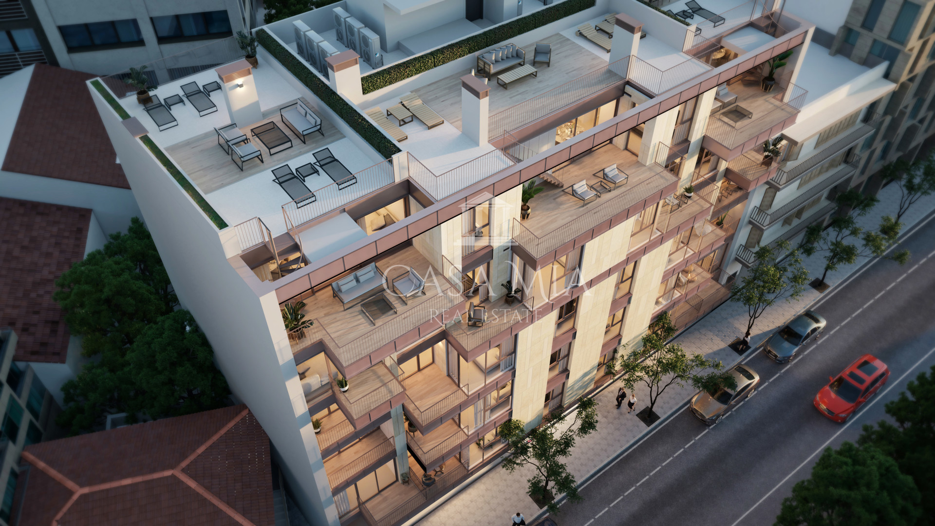 Wysokiej jakości mieszkanie w nowym budownictwie w Santa Catalina - Palma
