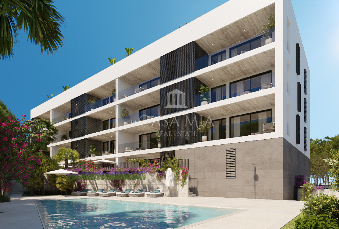 New construction apartment with garden in passive house, Cala Ratjada