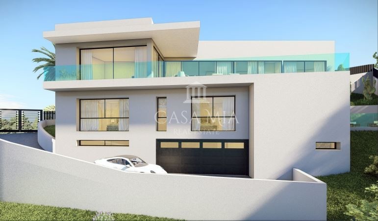 Nieuwbouw villa met zeezicht, Costa d'en Blanes