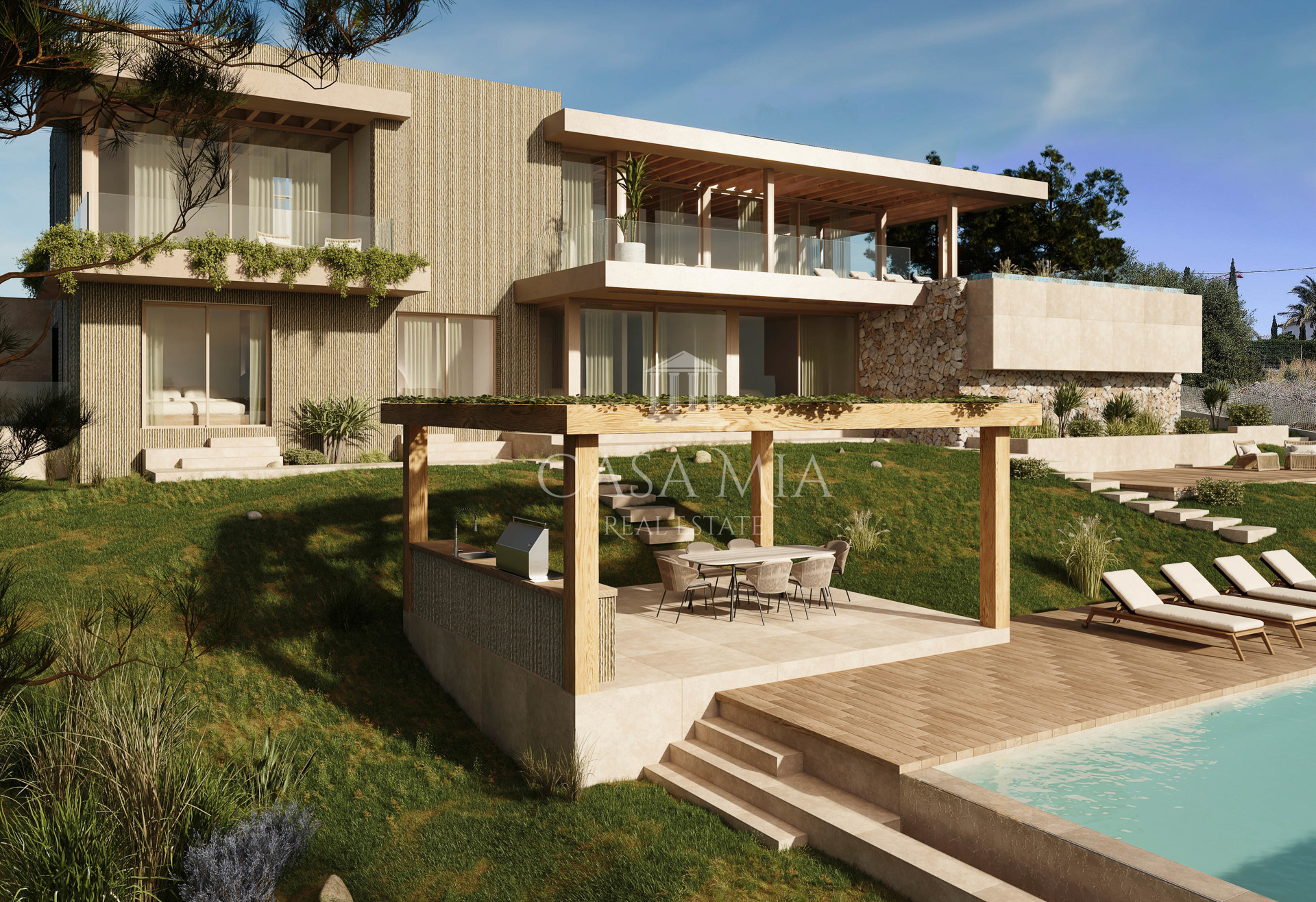Projekt: Wunderschöne Luxus Villa im Südwesten, Cala Vinyes