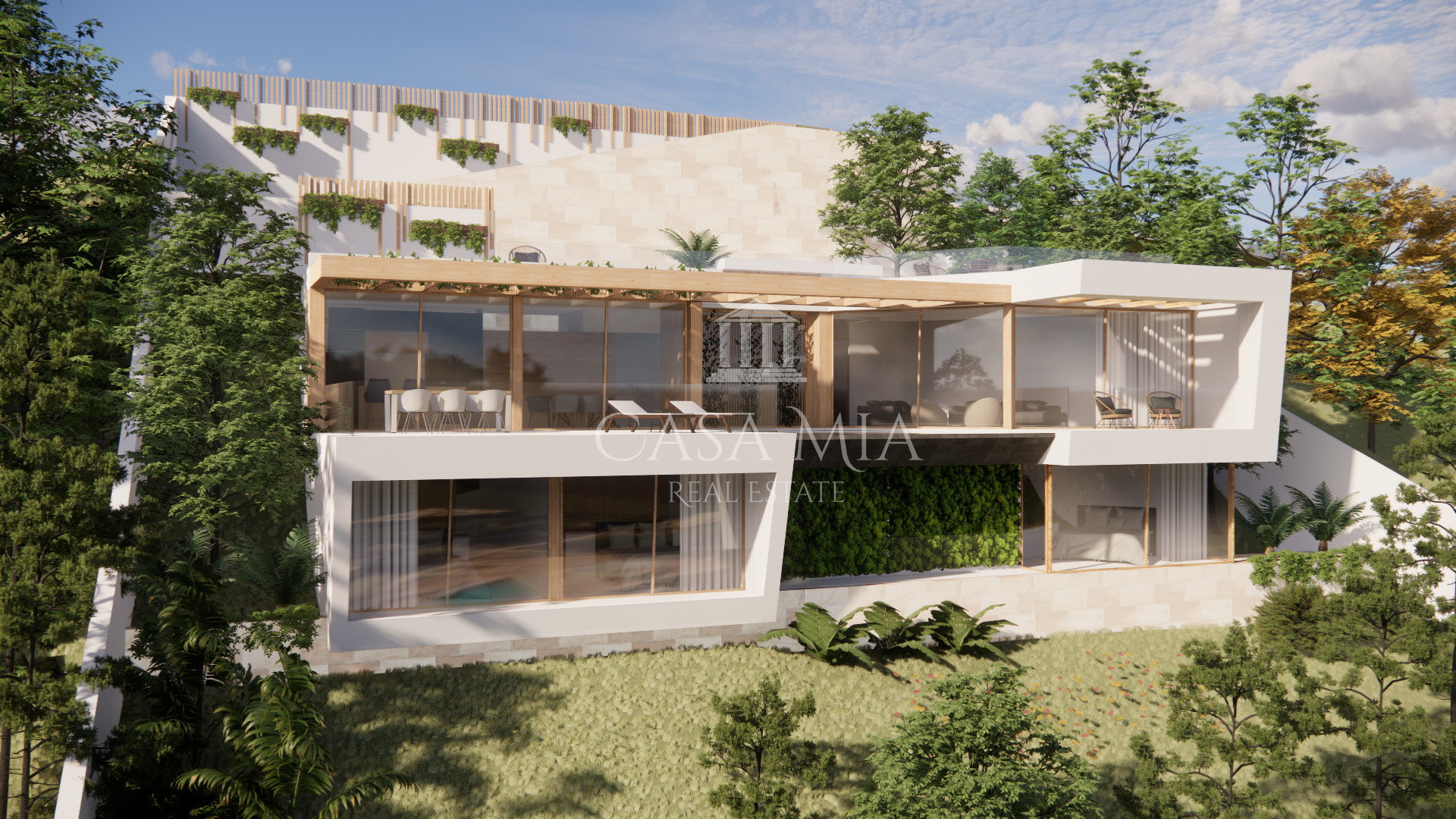 Project: Nieuwbouw villa met zeezicht, Costa de la Calma