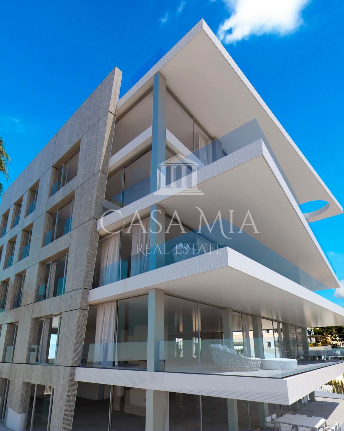 Neubau Apartment der Extraklasse mit Meerblick, Palma