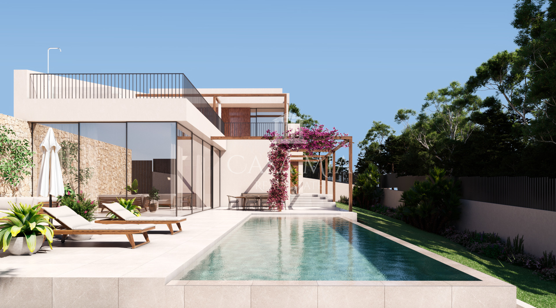 Luxe nieuwbouw villa met zeezicht, Genovà