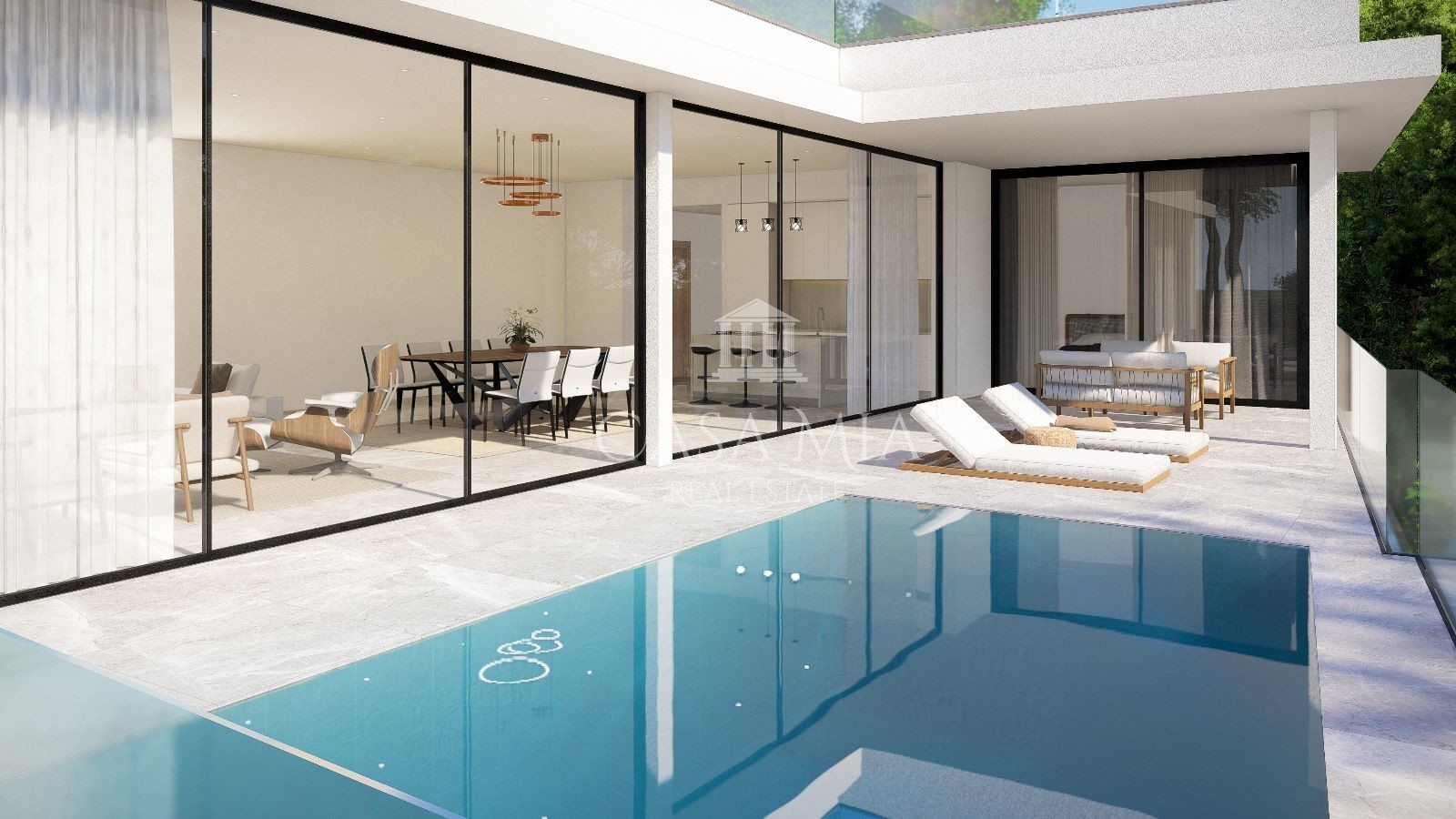 Project: Fantastic new build villa with all amenities, Costa d'en Blanes
