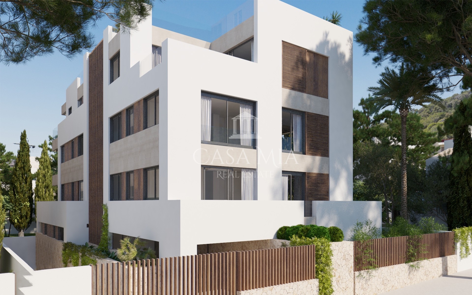Exclusive new construction apartment near Bellver Castle, Palma