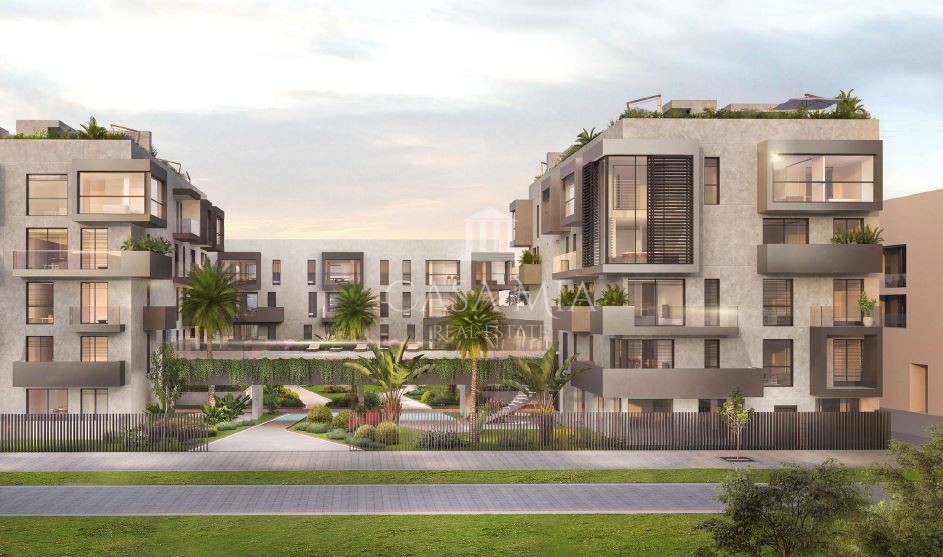 Geweldig appartement in nieuw project met gemeenschappelijk zwembad, fitnessruimte en spa, Palma