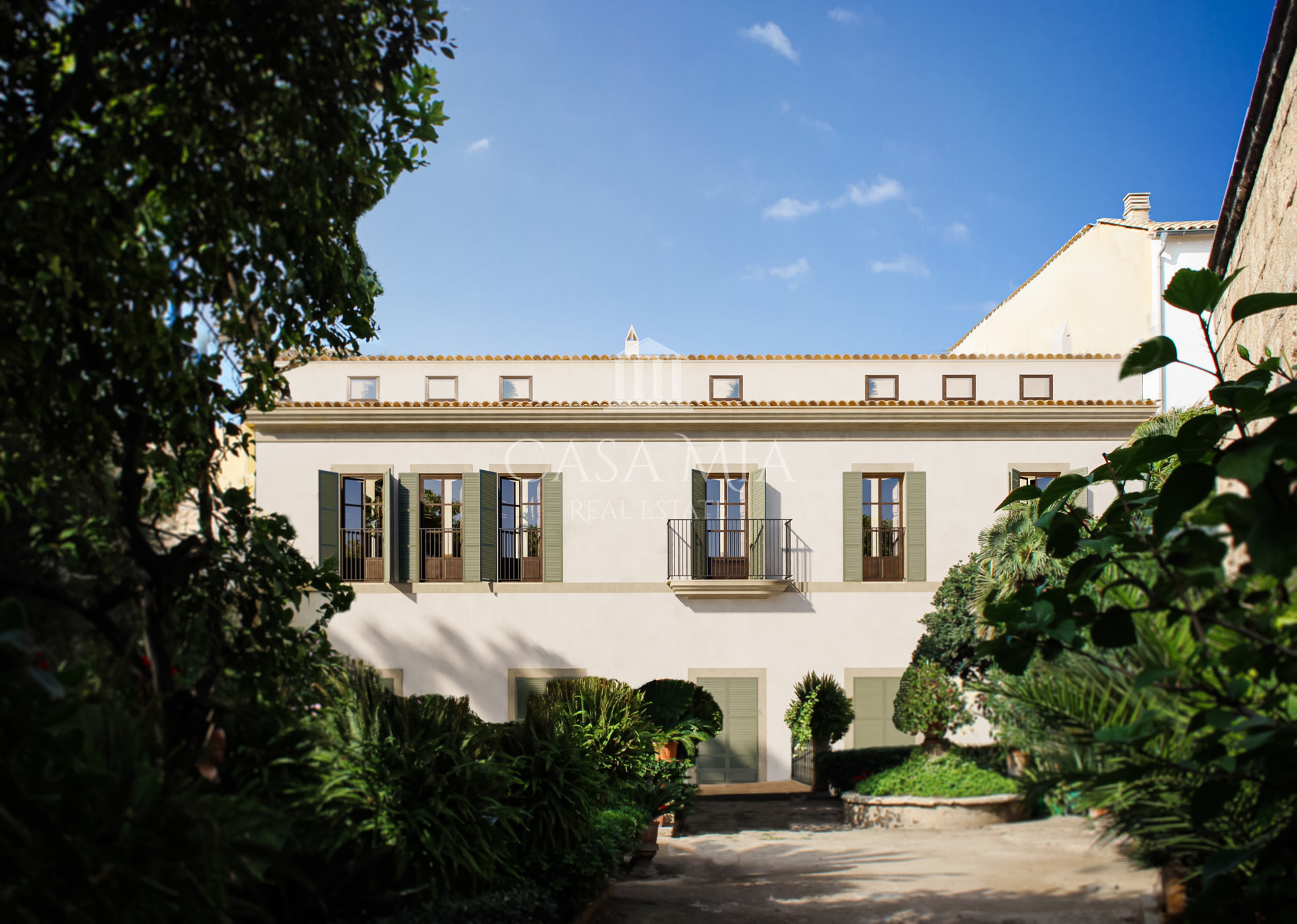 Kernsanierte Luxus Wohnung in historischen Stadtpalast im Herzen von Palma Ref.2719-1