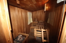 Sauna im Gartenhaus