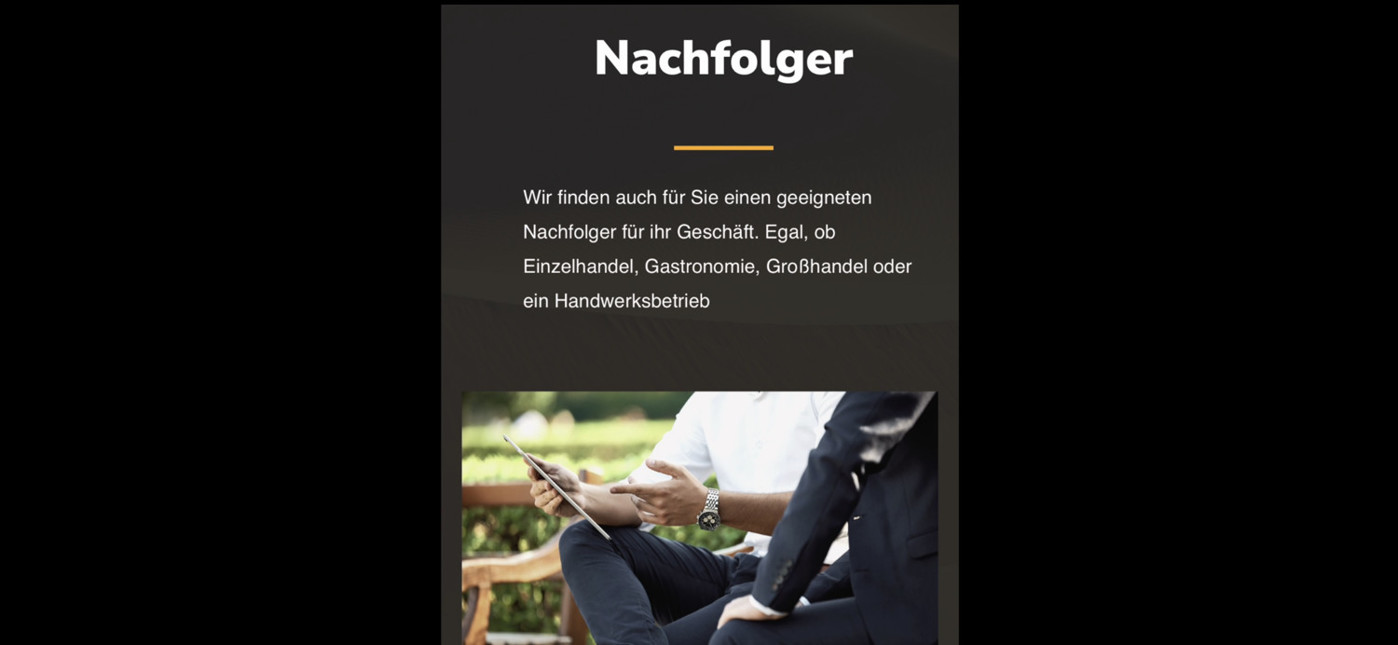 Nachfolger gesucht ?