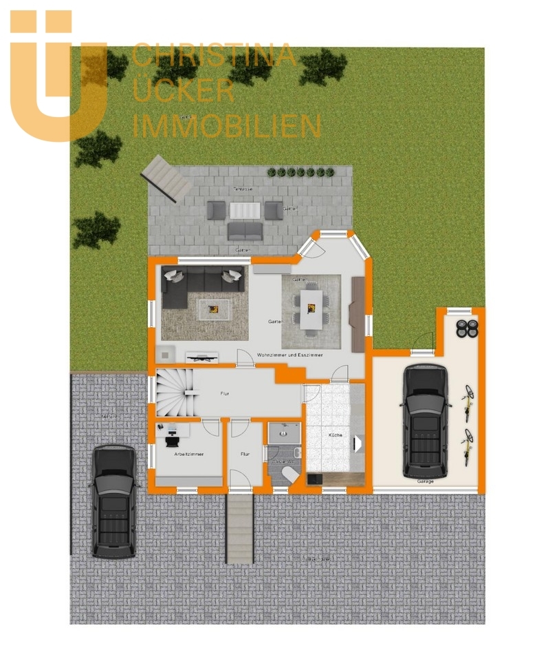 Wohnen am Feldrand – Einfamilienhaus mit Garten, Balkon und viel Platz in Mainflingen - Photo 2