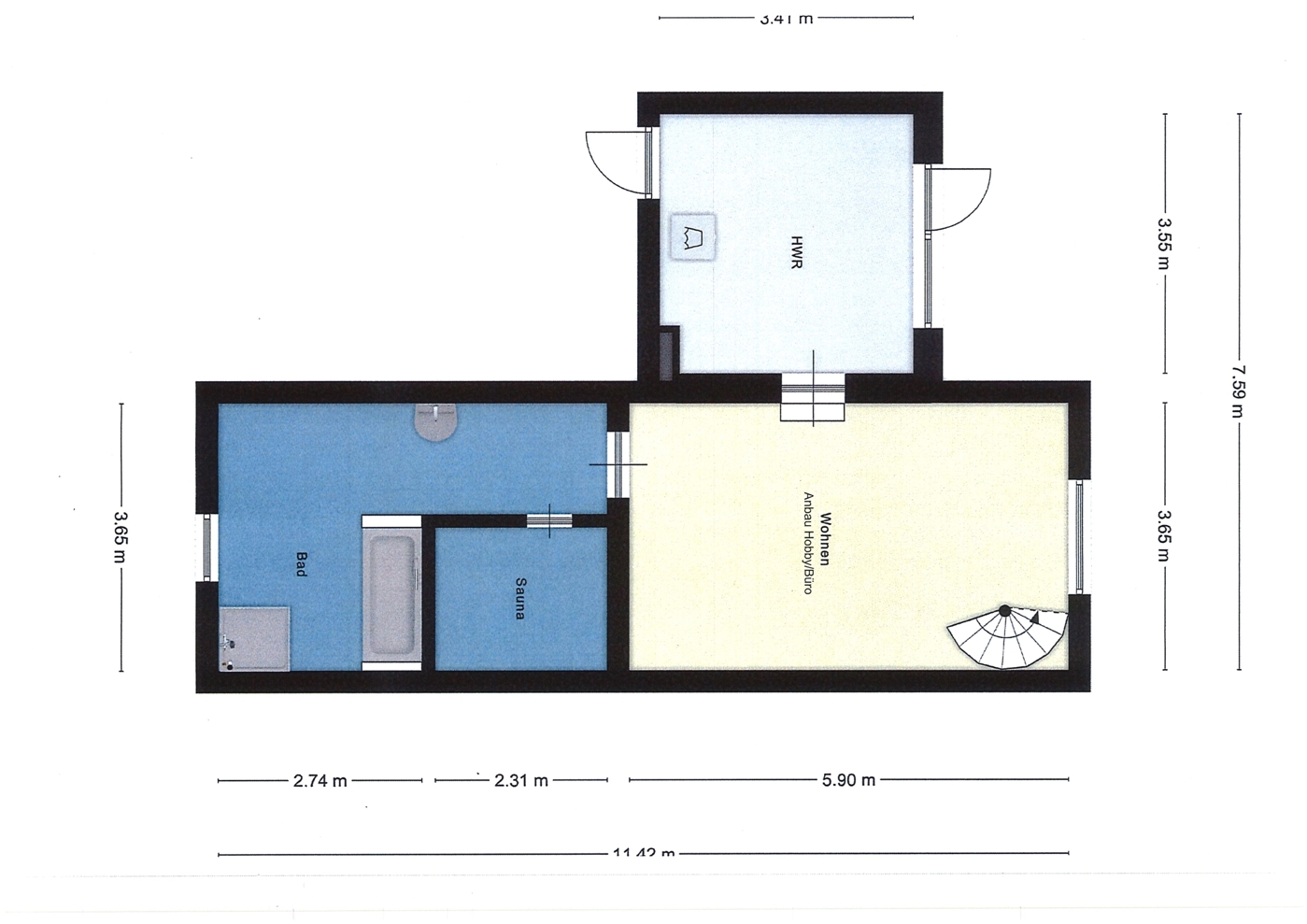 Grundriss UG
