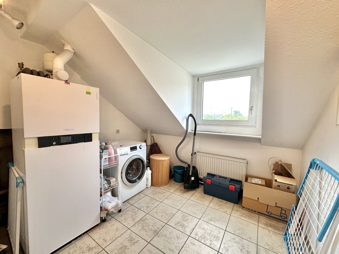 Wirtschaftsraum innerhalb der Wohnung