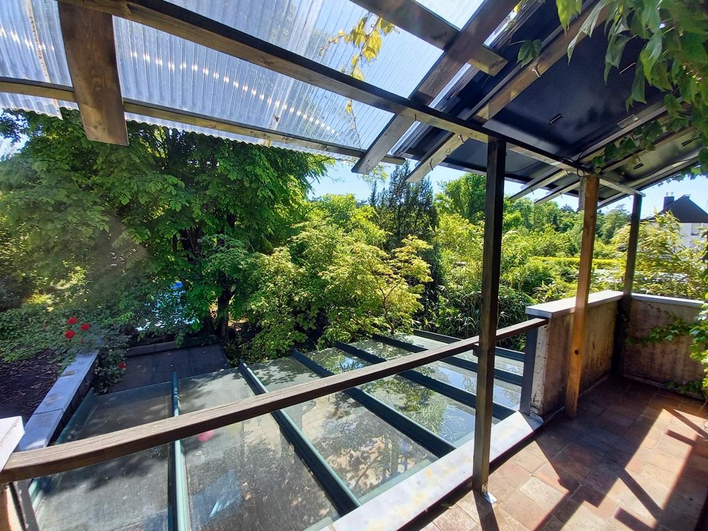 Balkon zur Gartenseite