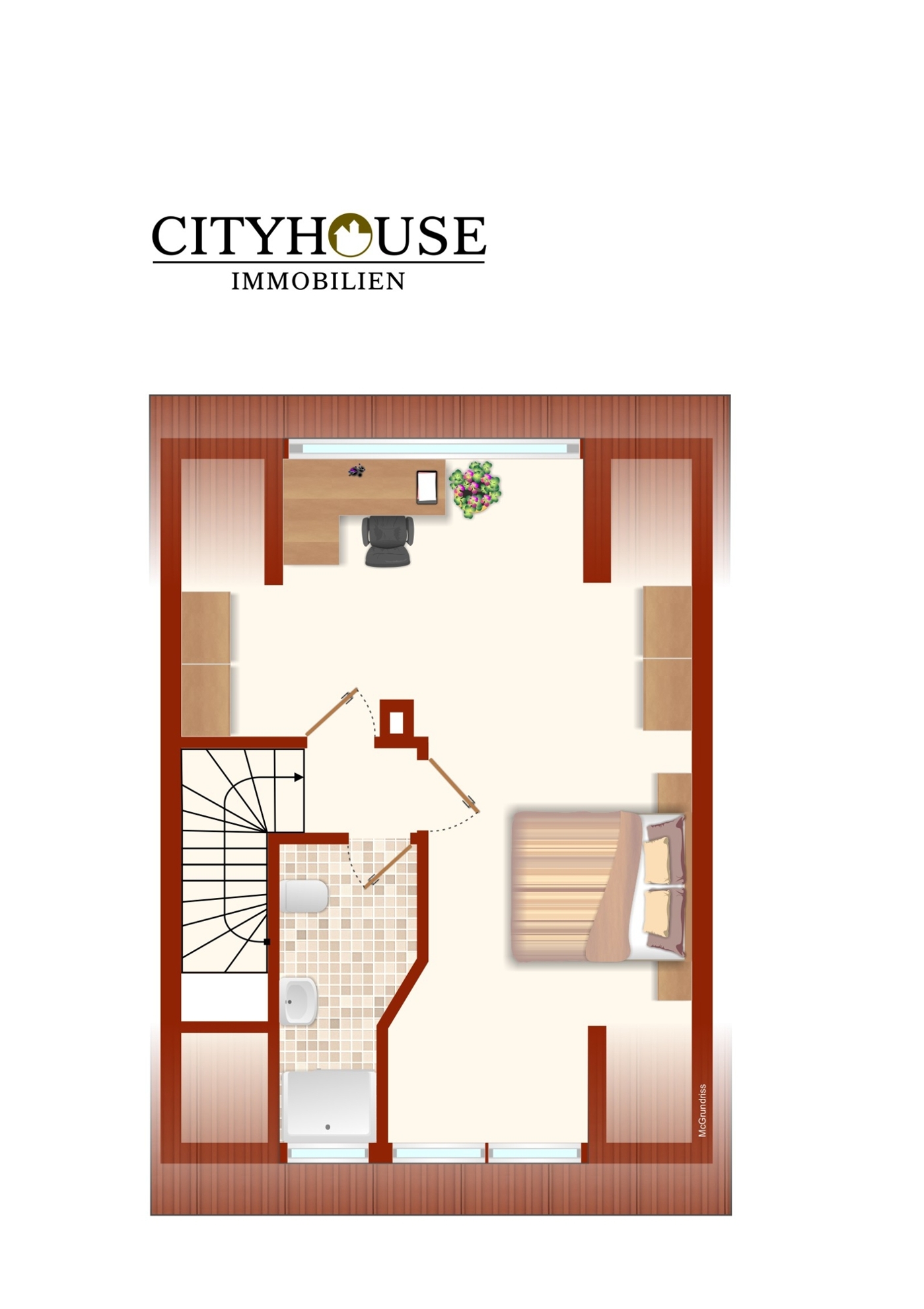 Grundriss - Dachgeschoss