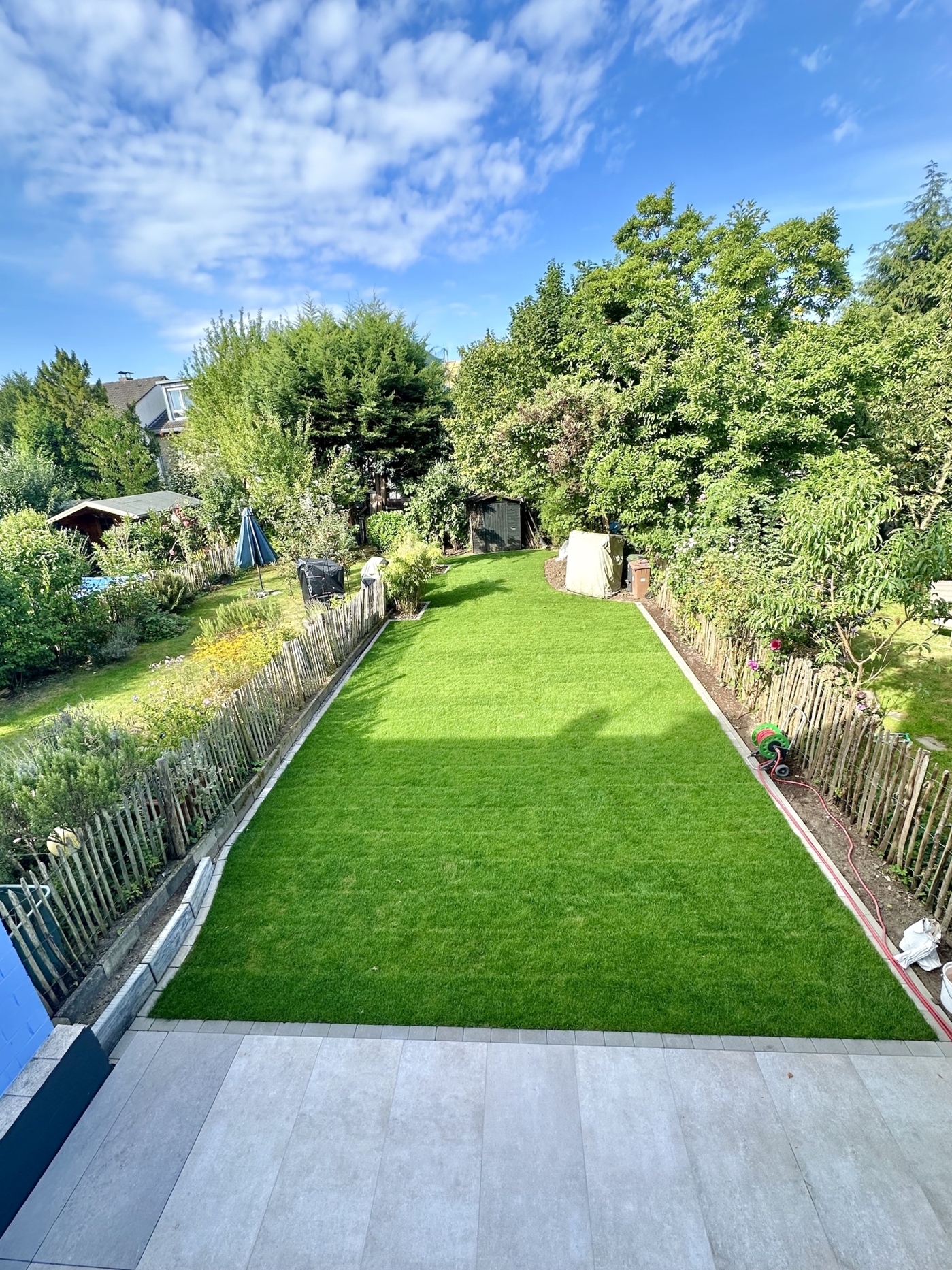 1.OG: Blick in den Garten