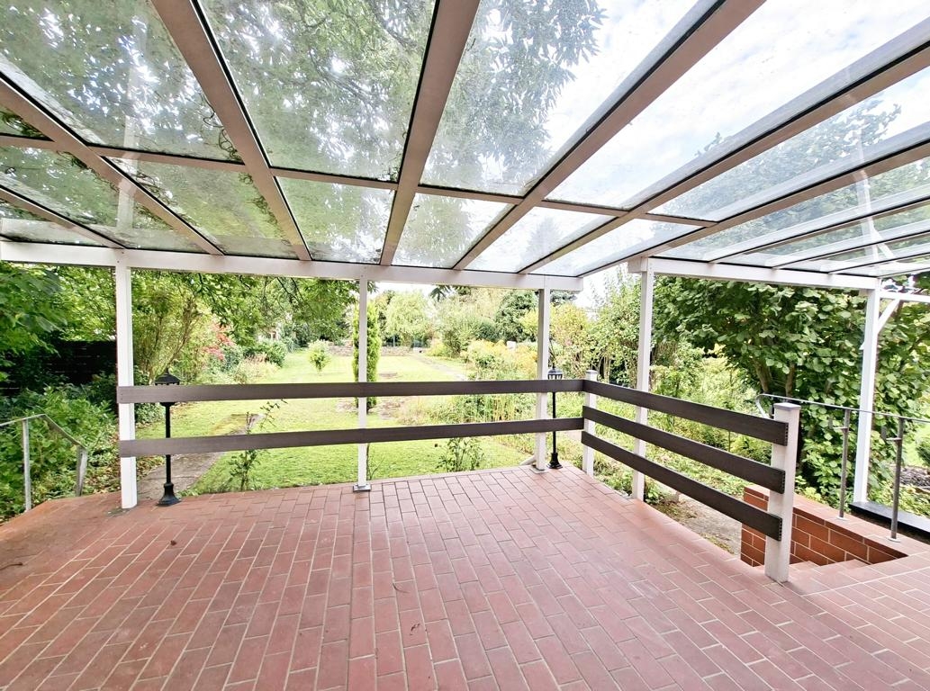Überdachte Terrasse