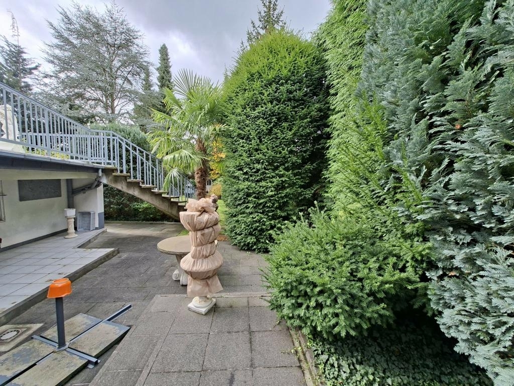Seitlicher Zugang zu den Kellerräumen Gartenvorplatz