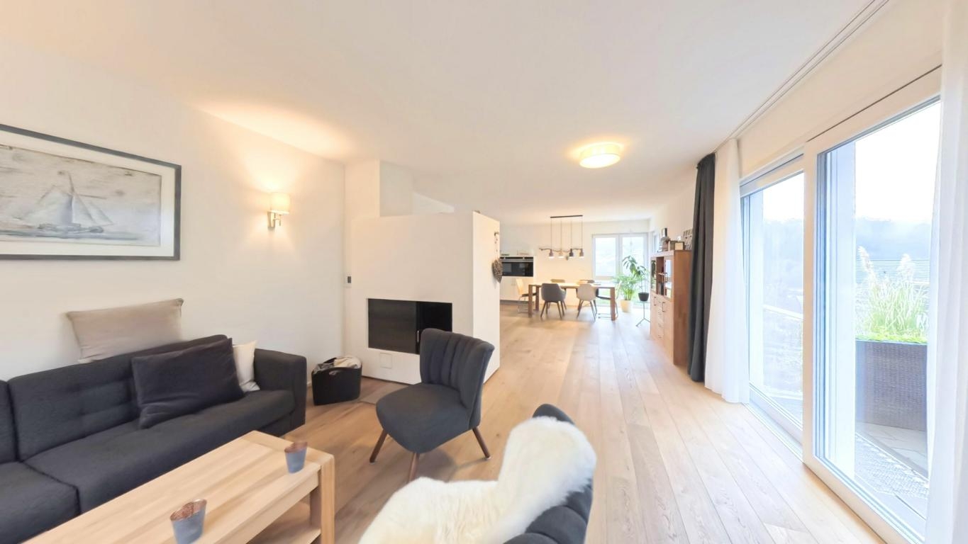 Wohnzimmer mit Terrassenzugang