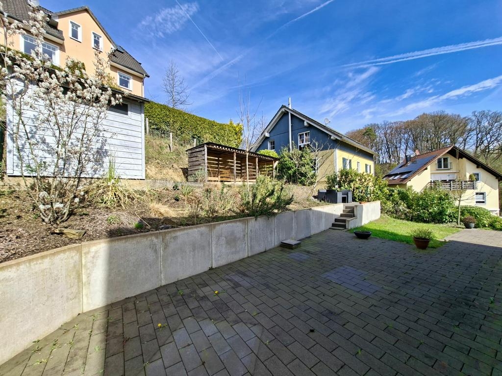 Terrassenfläche Rückseite Haus