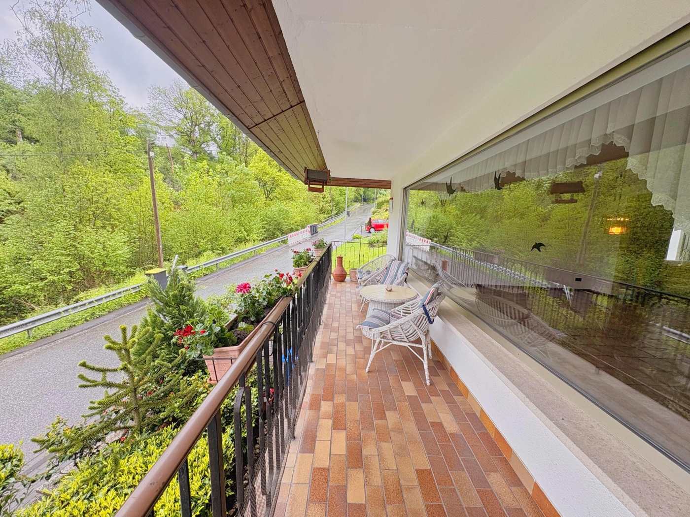 Anliegender Balkon