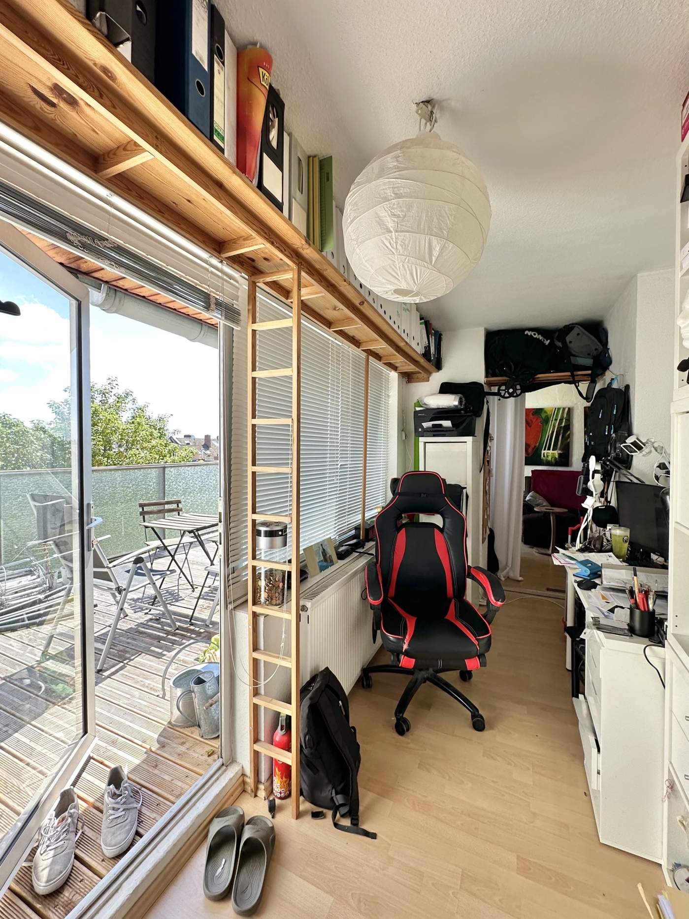 Blick zur Terrasse