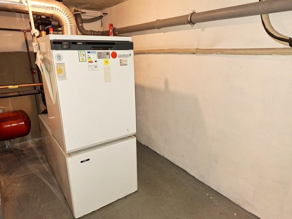 Gastherme mit Warmwasseraufbereitung