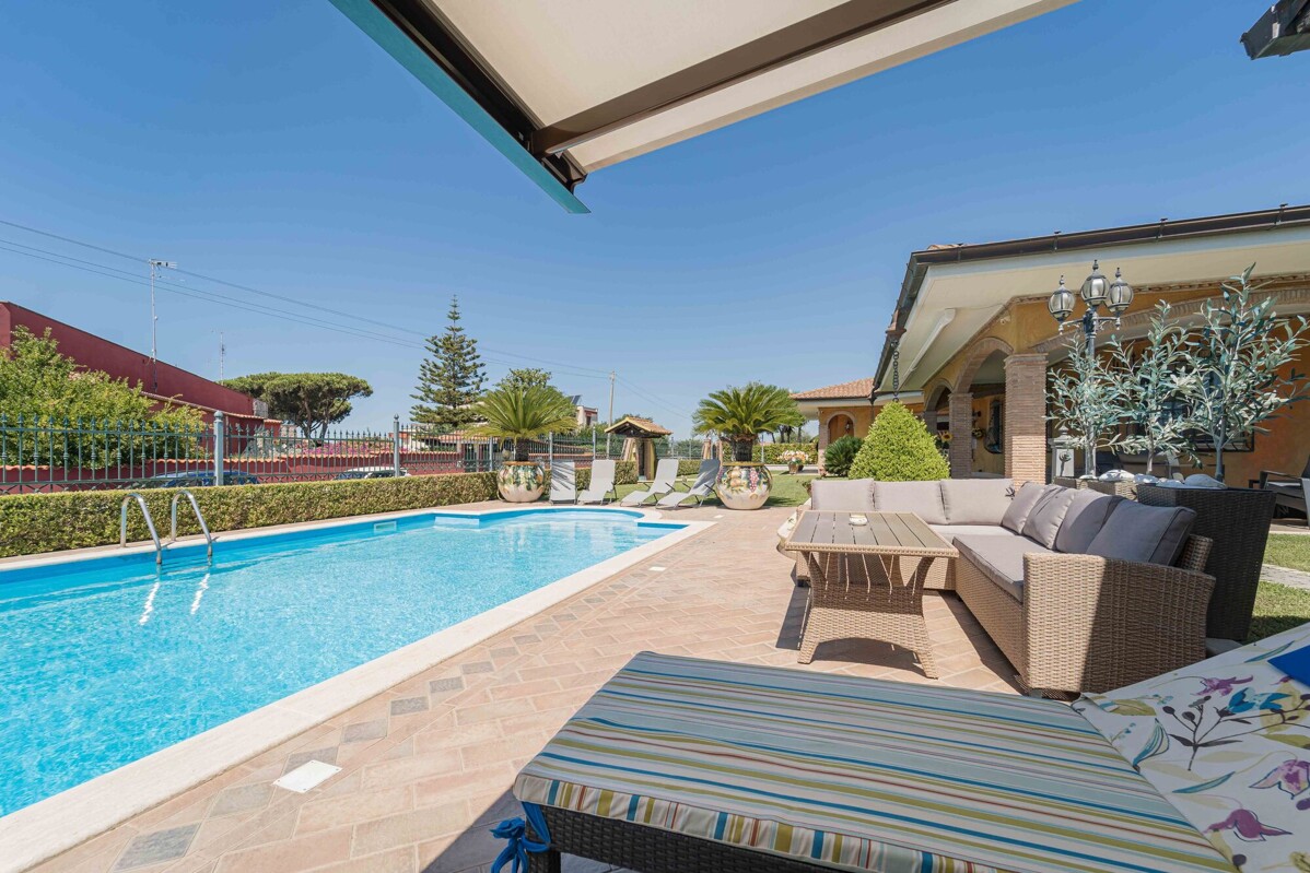 Vista piscina