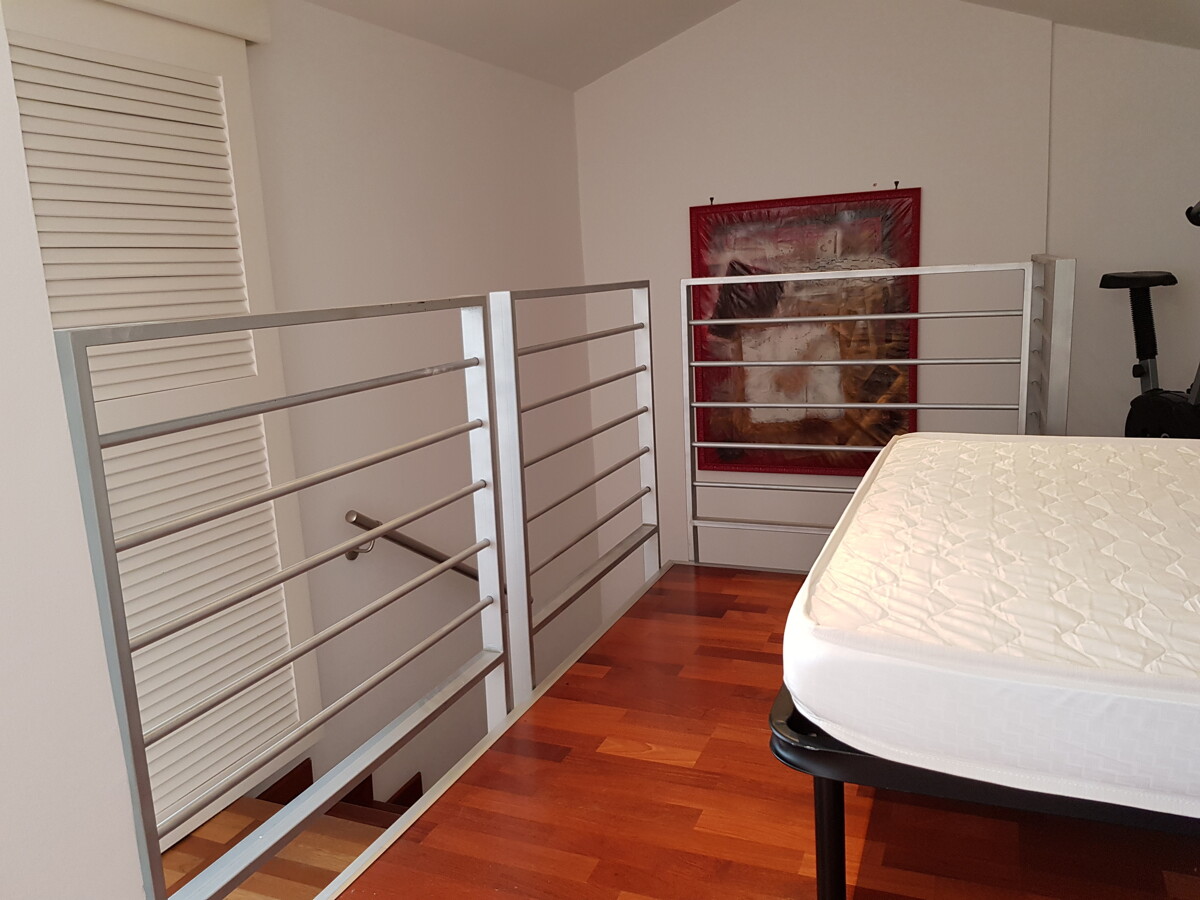 Zona notte piano mansardato