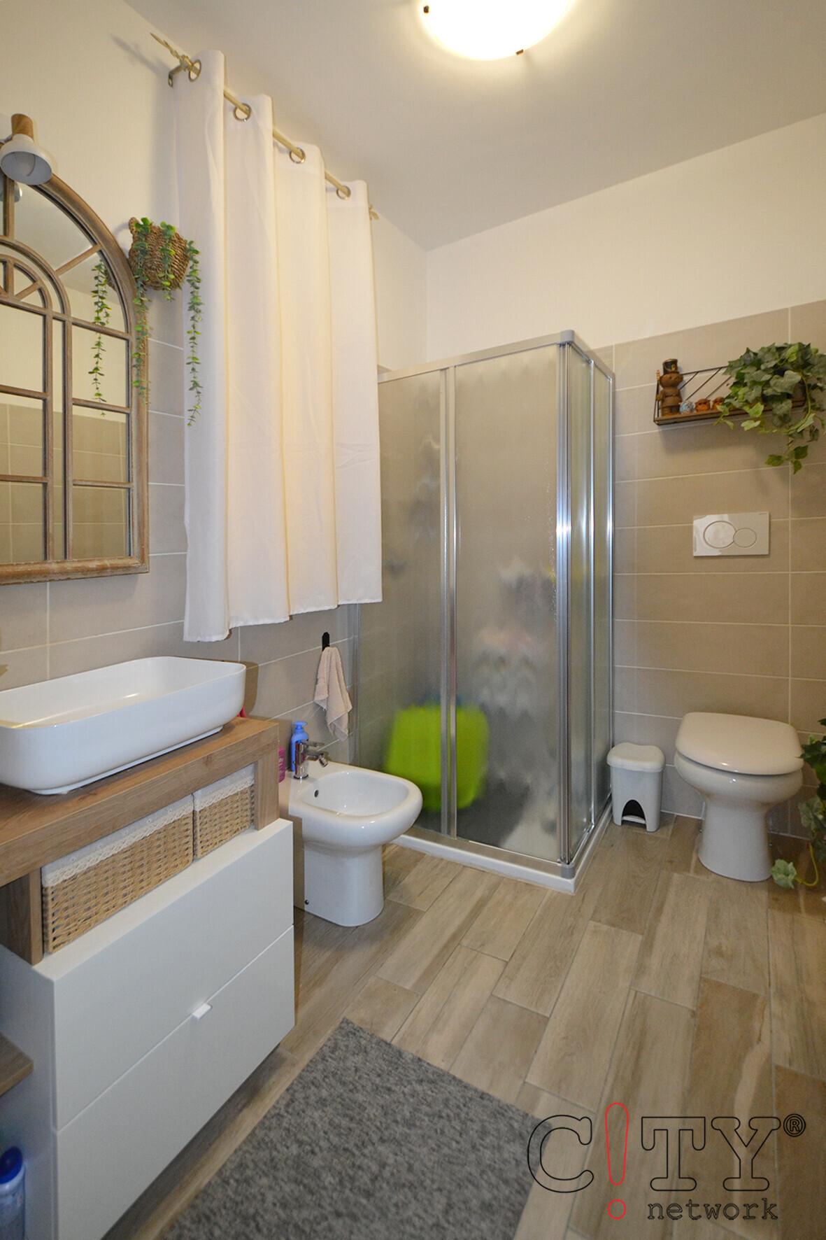 Bagno con doccia