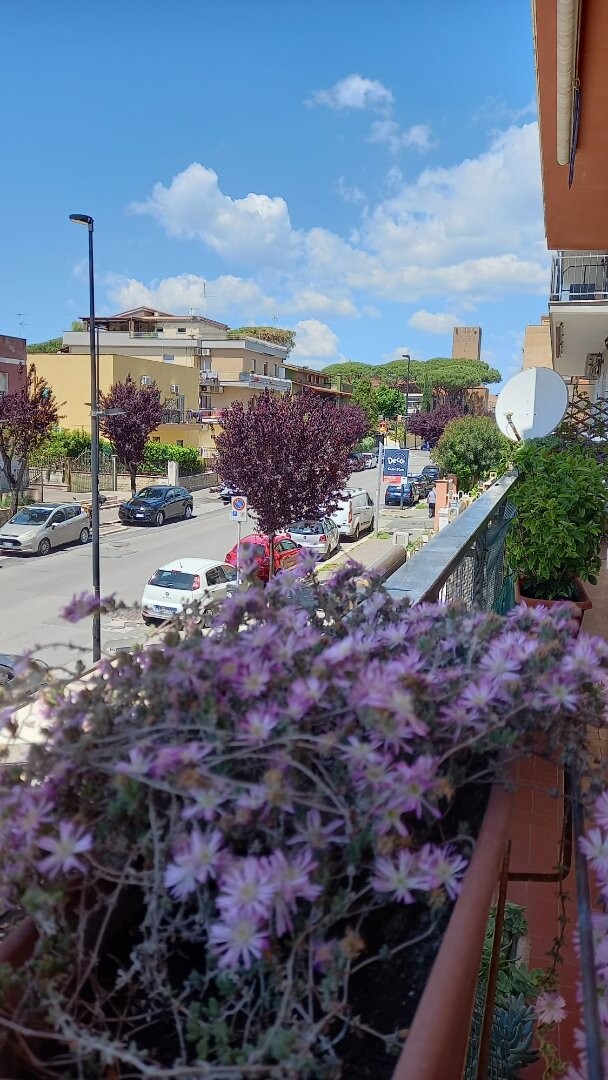 Fioriere e vista panoramica